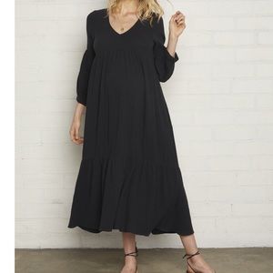 Rachel Pally gauze Cecilia dress in black, size S